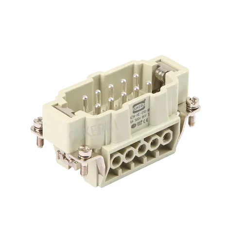 10 Pin 16A 500V Gravis Officium Connector Male Insert