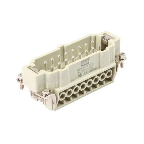 16 Pin 16A 500V Gravis Officium Connector Male Insert