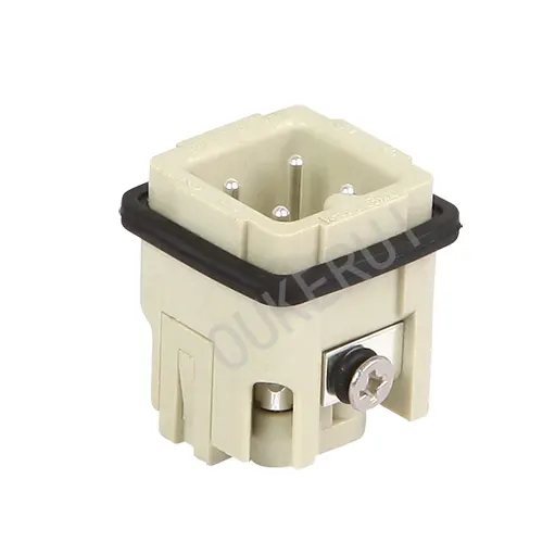 3 Pin 10A 230/400V Gravis Officium Connector Male Insert