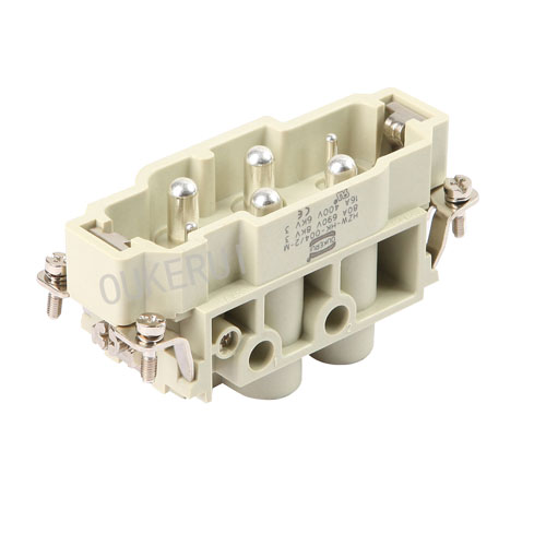 4/2 Pin 80A Gravis Officium Connector Male Insert