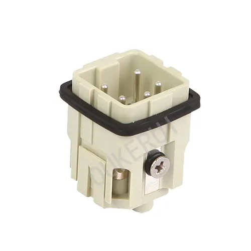 4 Pin 10A 230/400V Gravis Officium Connector Male Insert