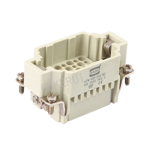 DD 42 250V 10A Gravis Officium Connector Male Insert