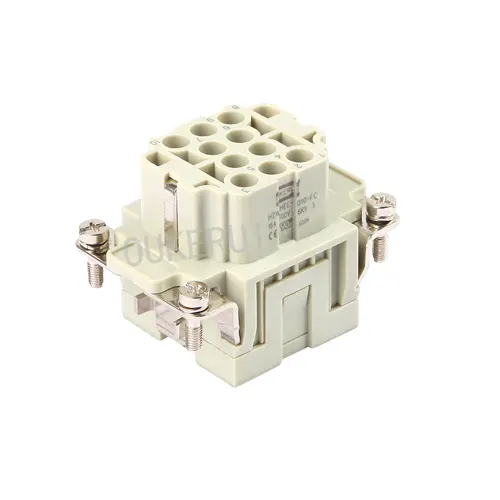 EE 10 Pin 16A Gravis Officium Connector Male Insert