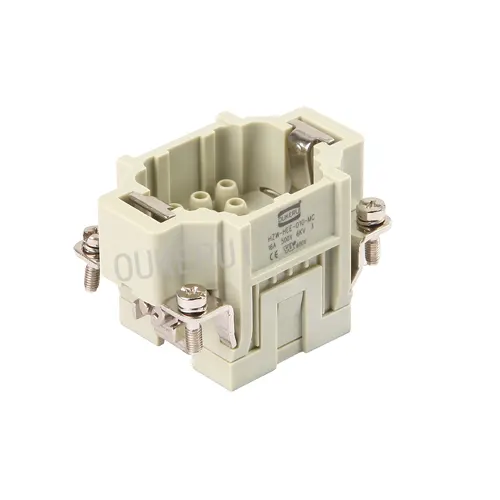 EE 10 Pin 16A Gravis Officium Connector Male Insert