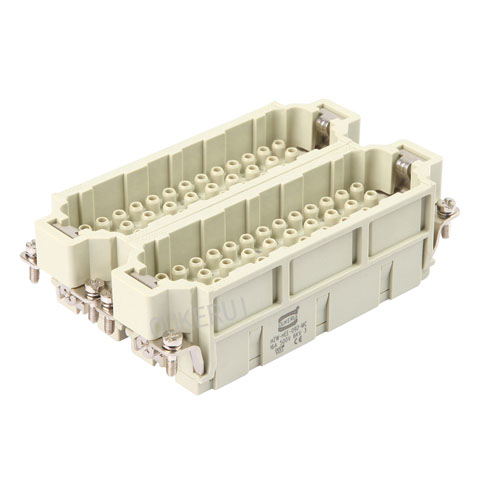 EE 92 500V 16A Gravis Officium Connector Male Insert